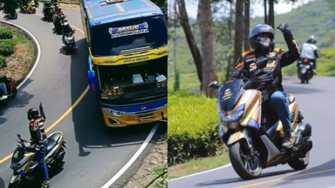 Anggotanya Viral Hentikan Paksa Bus di Ciwidey Saat Konvoi, Begini Klarifikasi BMC